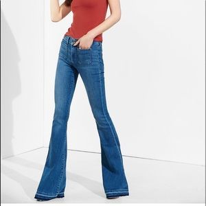 Express Mid-Rise Bell Flare